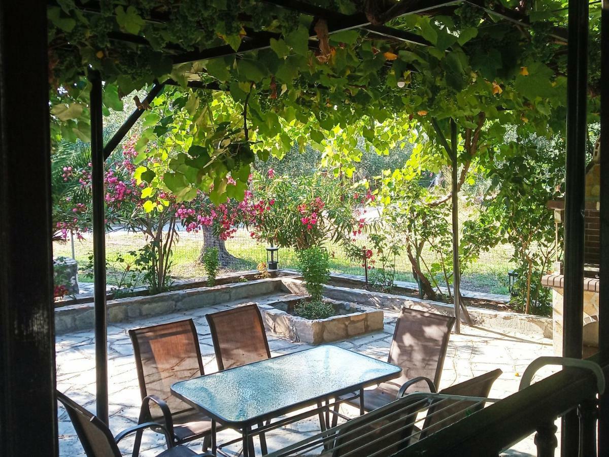 Chrisella Villa Skala Rachoni  ภายนอก รูปภาพ